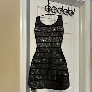 Elegant Black Sleeveless Dress